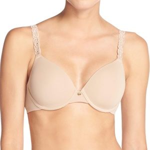 Natori “Pure Luxe” T-shirt Bra, 32DD